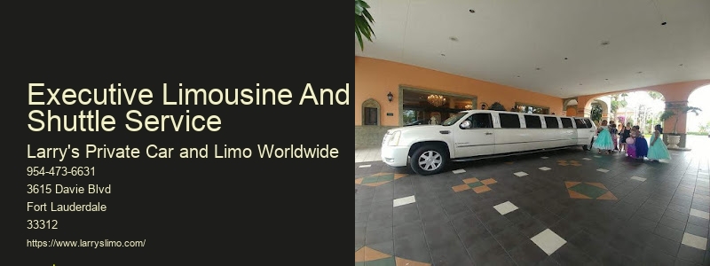 Larry's Private Car And Limo Worldwide