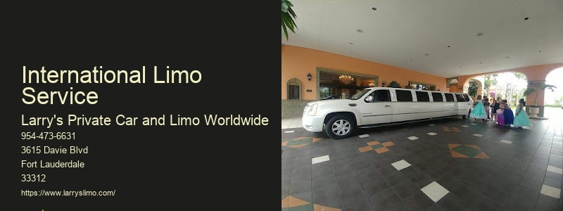 Limo For 2 Passengers